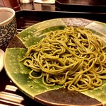 九段下 寿白 - 〆の茶そば