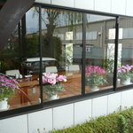 星月 - 窓辺のシクラメンが見事