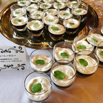 八鶴亭 - コーヒーゼリー@東金の「自家製コーヒーDECO」の水だしコーヒー使用