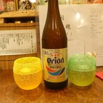 OKIRAKU - たまにはオリオンビール(^^)