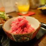 OKIRAKU - ビーツ入りのポテサラ♪