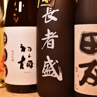 【有地方酒・烧酒】 新泻县外不出的稀有酒等，美味的下酒菜是美味的酒