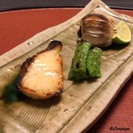 御料理 寺沢 - 鰆西京焼､梭子魚焼､獅子唐