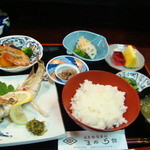 Madarayakata - 焼き魚定食全体