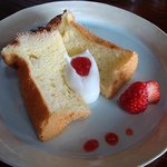 cafe たねの隣り - シフォンケーキ