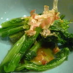 清寿司 - つきだし…菜の花のおしたし