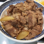 吉野家 - 2017年10月04日  牛丼 大盛（つゆだく）