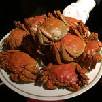 中国飯店 - 上海蟹の姿蒸し