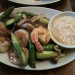 新世界 檳榔の夜 - 蘆筍蝦仁