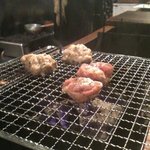 炉ばた雷橋 - 鶏ミンチ！
