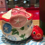 イッピン カフェ - 金魚カップアイス 2016/08/22