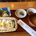 竹風堂 - 山里定食 税込1296円