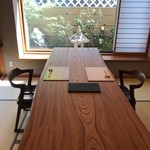 柚木元 - 庭を観ながら