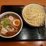 優勝軒 - 野菜たっぷりつけ麺(大)(850円)