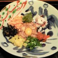 球磨川 - ヘルシー御膳 1000円 の七色納豆