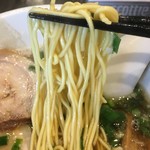 ラーメン SAWA - 中細ストレート麺