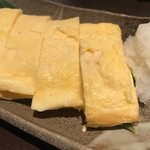肉そば居酒屋まる文 - 出し巻き卵