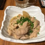 たわら屋 - モツ煮＠400円