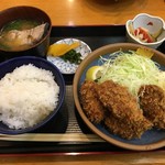 カキフライ定食