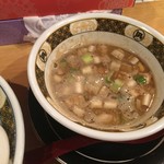 すごい煮干ラーメン凪 - つけ汁