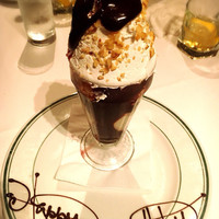 ウルフギャング・ステーキハウス 六本木 - チョコレートパフェ
