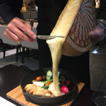DINING KAGURA - 鎌倉野菜のラクレット。