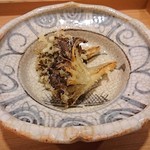 鰻前えとう - 原木舞茸の天婦羅