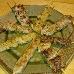 千や - 串焼き盛り合わせ