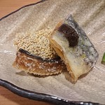 鰻前えとう - 苦味のある肝ソースは、秋刀魚にぴったり