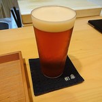 鰻前えとう - 琥珀ヱビス生ビール