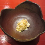 すゝき野 鮨金 - 毛ガニのみそ和え