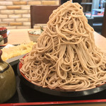 味奈登庵 - #食べログ的に撮るとこうなる。  
      フジヤマビンボー！  
      これを麺スタ蝿という。  #言わない