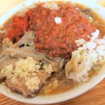 にかいや - オロチョンラーメン＋トッピング全部