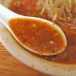 にかいや - オロチョンが溶けたスープ