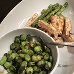 ロウホウトイ - だだ茶豆とまこもだけの炒めもの