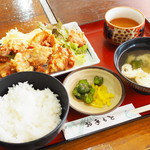 レストラン赤坂 - カラアゲ定食