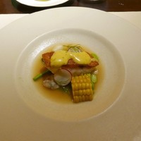 星のや竹富島 ダイニング - 【赤マチのポワレと夏野菜の軽い煮込み 命草の香り】◎2017/9