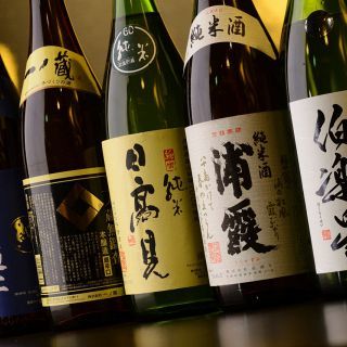 Local sake brewed by a brewery in Michinoku Miyagi