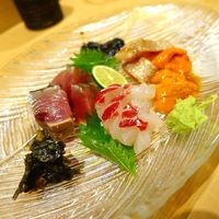 炭火割烹 大嶋 - 刺身盛り合わせ