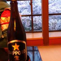 鰻割烹 伊豆栄 梅川亭 - 桜とビール