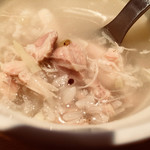 SoupStockTokyo - ●参鶏湯●塩味のシンプルな味付け、優しい！