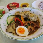 Cafe SYANA -                      チキンスープカレー(1200円)