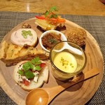 ホワイトペンション - 前菜７種　2017.9