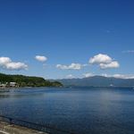 ホワイトペンション - 猪苗代湖の風景　2017.9