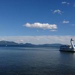 ホワイトペンション - 猪苗代湖の風景　2017.9