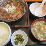 ステーキハウス寿楽 - 那須和牛すじ煮込み定食