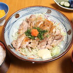Hamanabou - 若鶏ぽん酢焼き定食