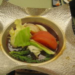 エピナール那須 - トマトを煮込むんですねぇ