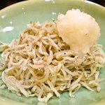 蕎麦処 葉山 鰹  - 釜揚げしらす