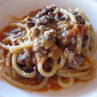Ristorante 美郷 - キタッラ　仔羊とパプリカのラグー